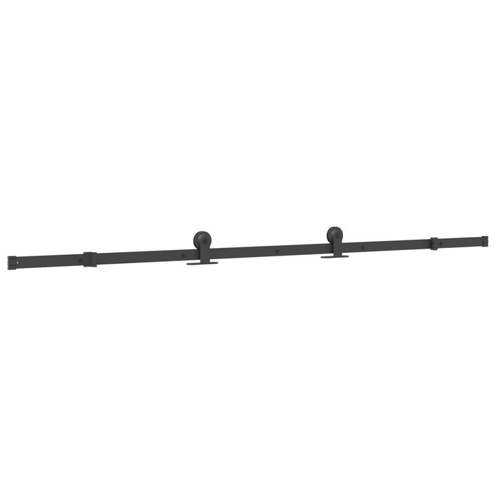 Skydedør NARVIK Naturfarvet og sort 70 x 210 cm (213,5 cm)