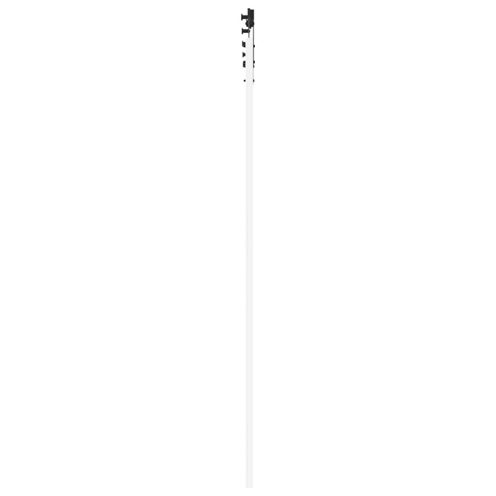 Skydedør Hvid og sort 83 x 232 cm Massivt fyrretræ
