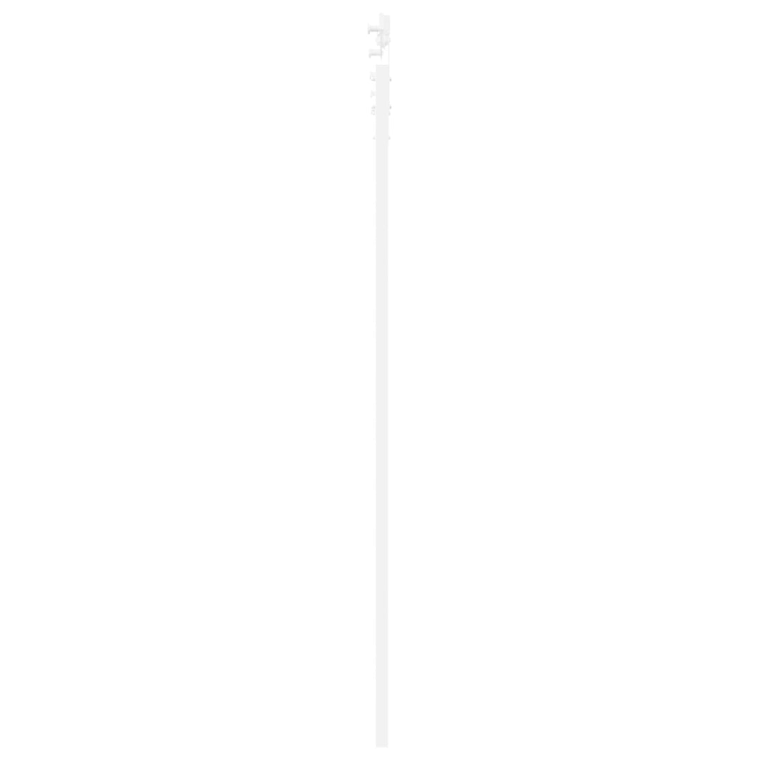 Skydedør Hvid 83 x 202 cm Massivt fyrretræ