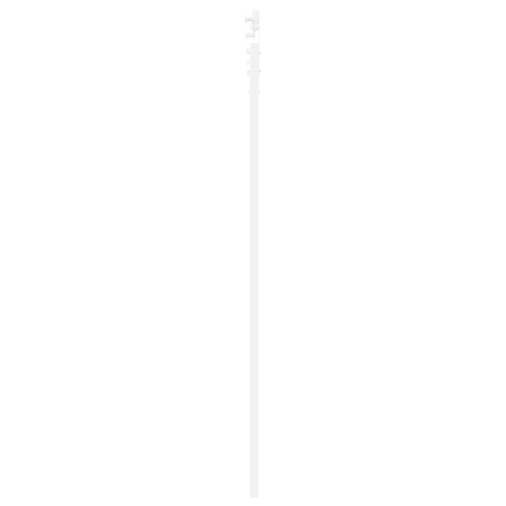 Skydedør Hvid 83 x 202 cm Massivt fyrretræ