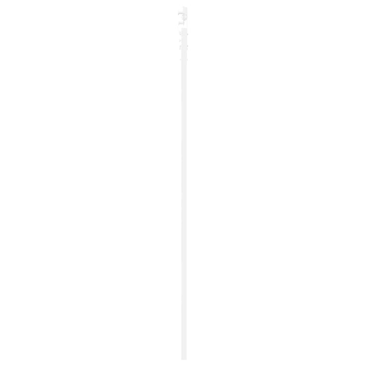 Skydedør Hvid 83 x 232 cm Massivt fyrretræ