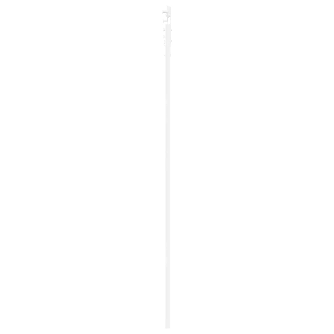 Skydedør Hvid 83 x 232 cm Massivt fyrretræ