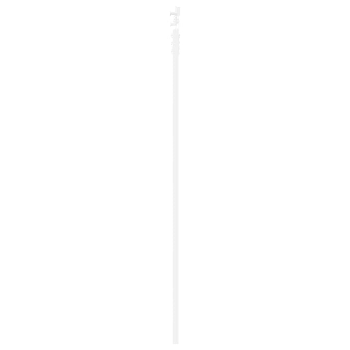 Skydedør Hvid 83 x 202 cm Massivt fyrretræ