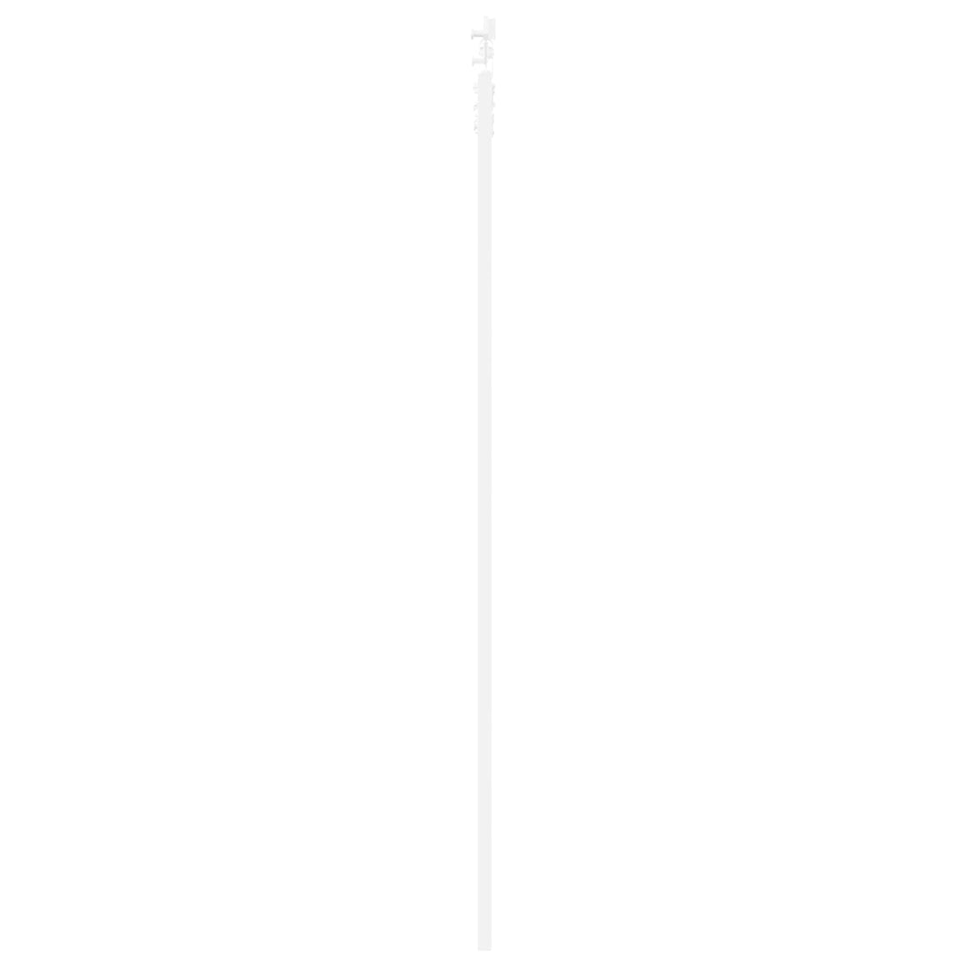 Skydedør Hvid 83 x 232 cm Massivt fyrretræ