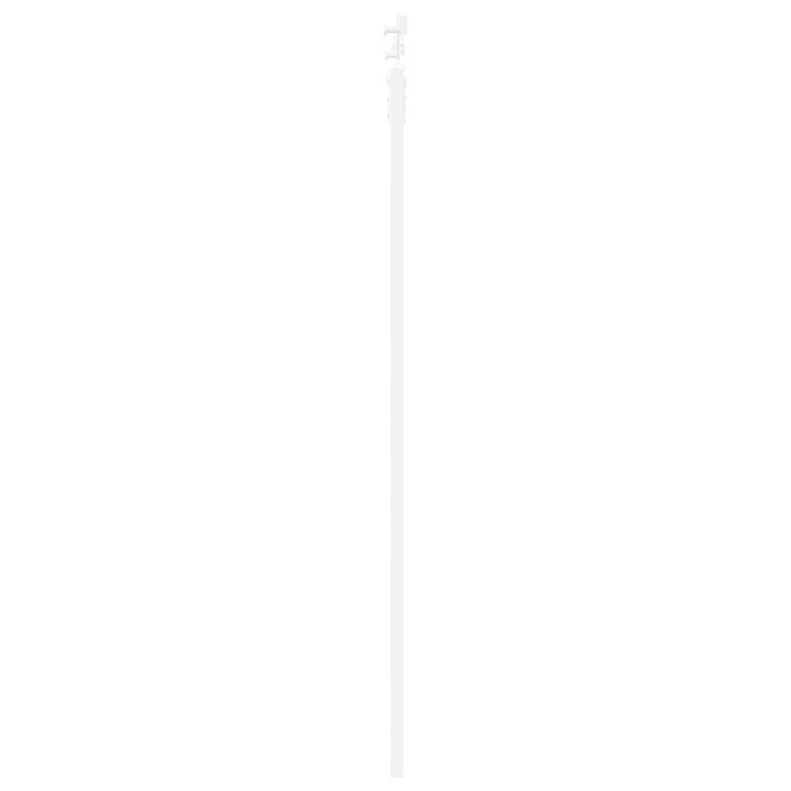 Skydedør Hvid 83 x 202 cm Massivt fyrretræ