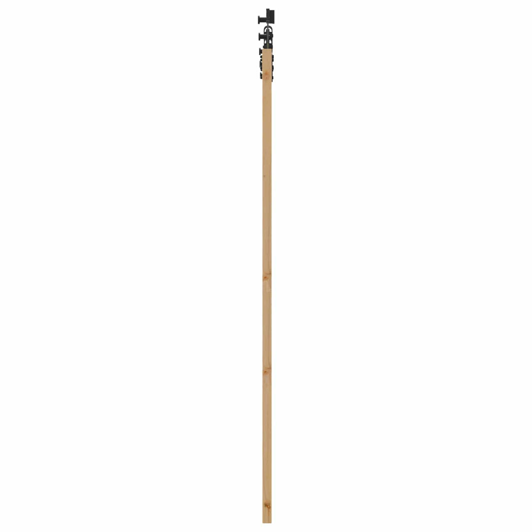 Skydedør ORKDAL Naturfarvet 61 x 198,5 cm Massivt fyrretræ