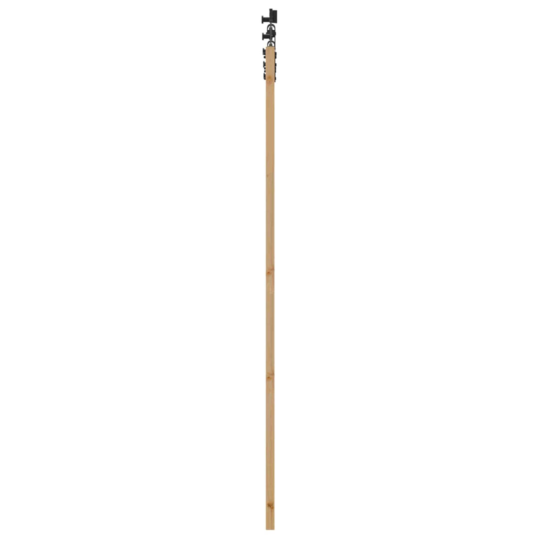 Skydedør ORKDAL Naturfarvet 73,5 x 211 cm Massivt fyrretræ