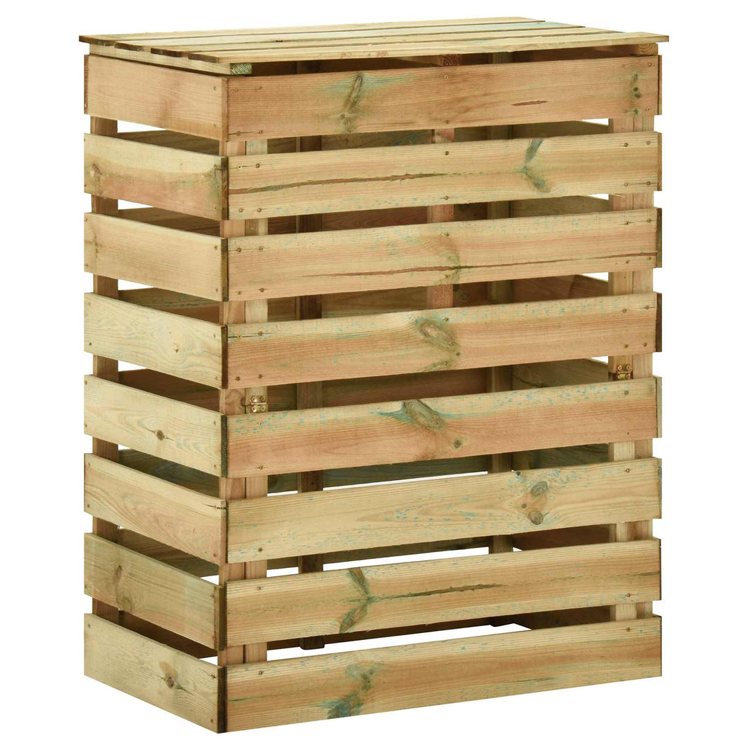 Skydedør ORKDAL Hvid 83 x 232 cm Massivt fyrretræ