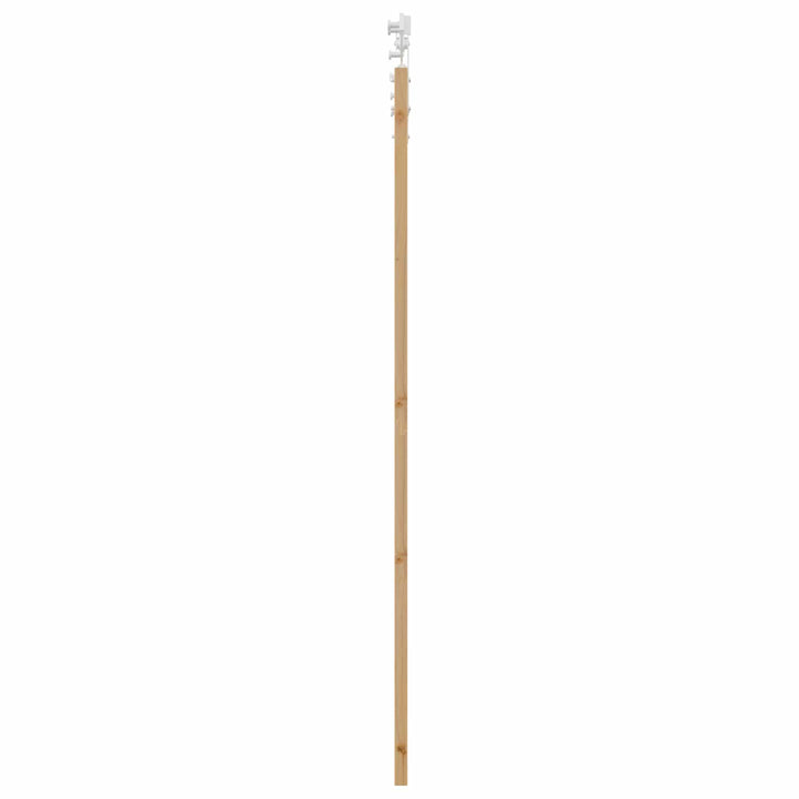 Skydedør ORKDAL Natur og hvid 73,5 x 211 cm Massivt fyrretræ