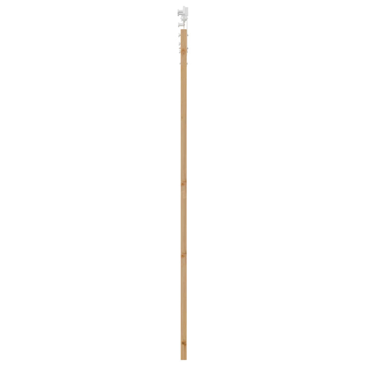 Skydedør ORKDAL Natur og hvid 86 x 211 cm Massivt fyrretræ