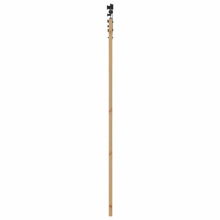 Skydedør ORKDAL Naturfarvet 73,5 x 211 cm Massivt fyrretræ