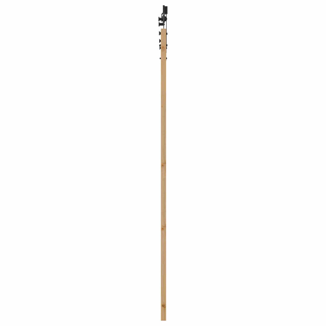 Skydedør ORKDAL Naturfarvet 86 x 211 cm Massivt fyrretræ