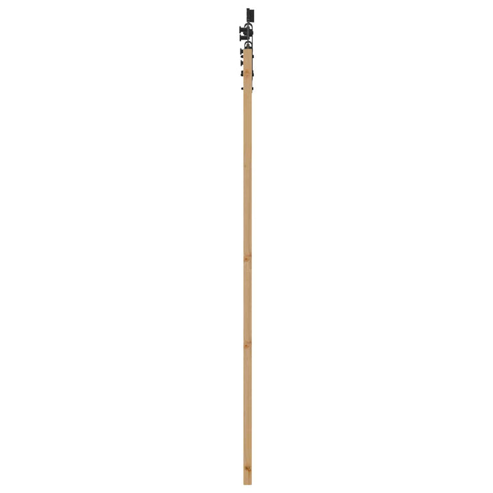 Skydedør ORKDAL Naturfarvet 61 x 198,5 cm Massivt fyrretræ