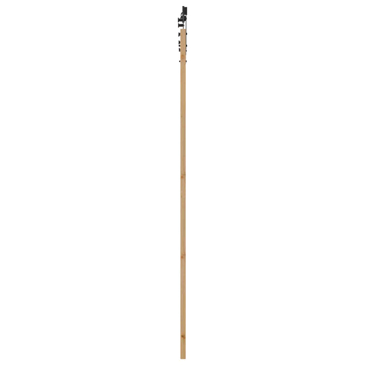 Skydedør ORKDAL Naturfarvet 83 x 232 cm Massivt fyrretræ