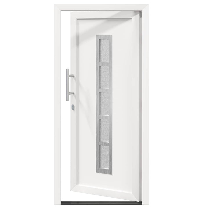 Hoveddør Hvid 88 x 200 cm PVC