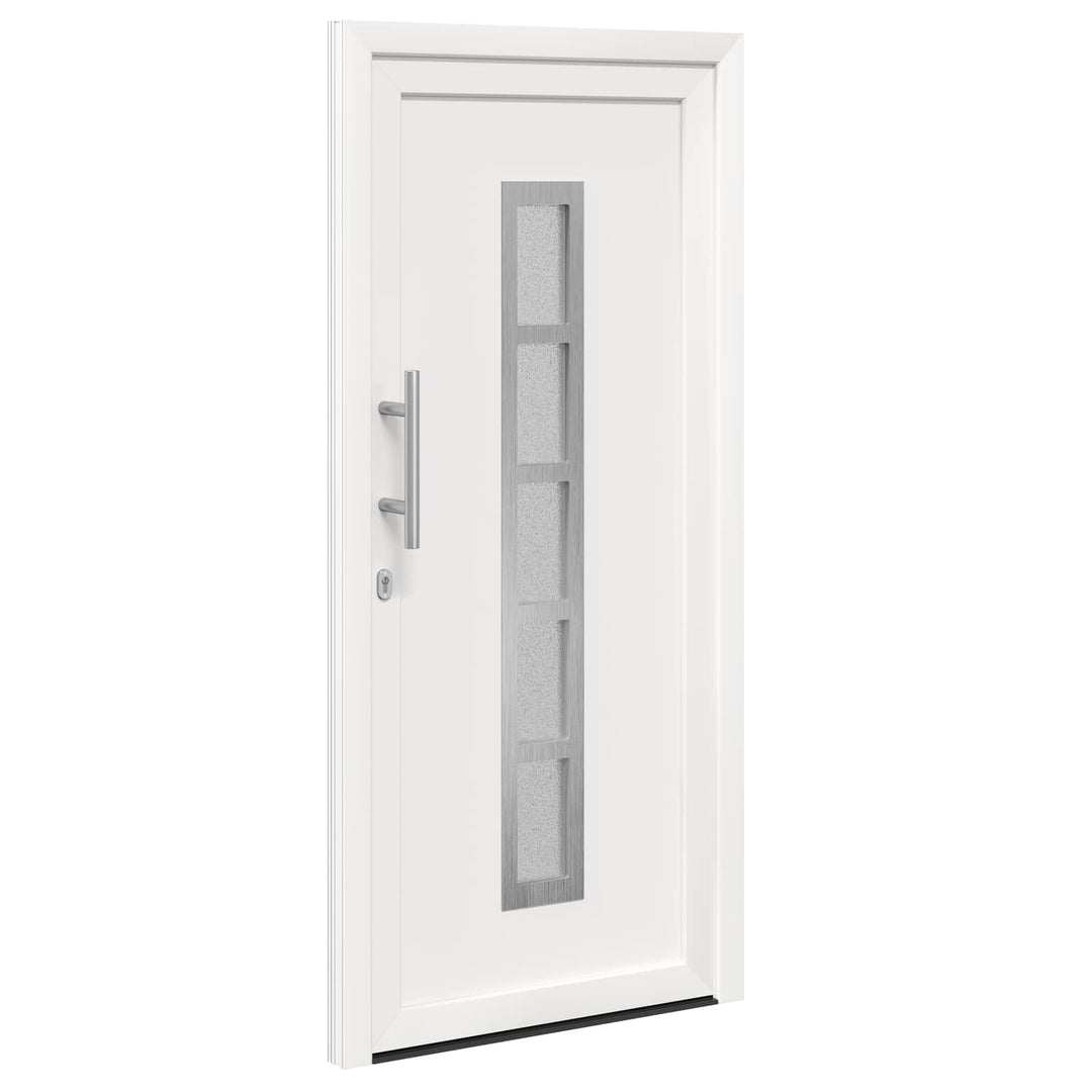 Hoveddør Hvid 98 x 200 cm PVC