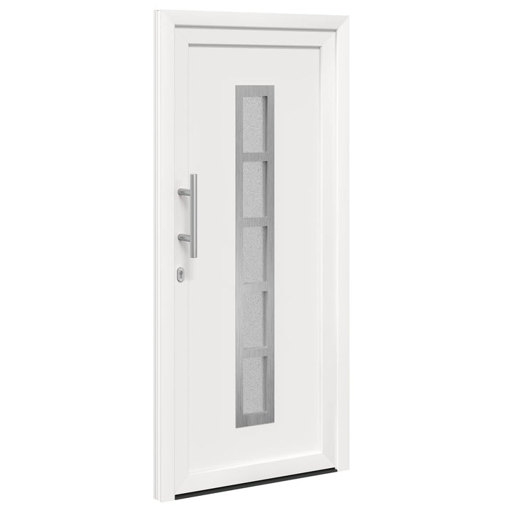 Hoveddør Hvid 98 x 200 cm PVC