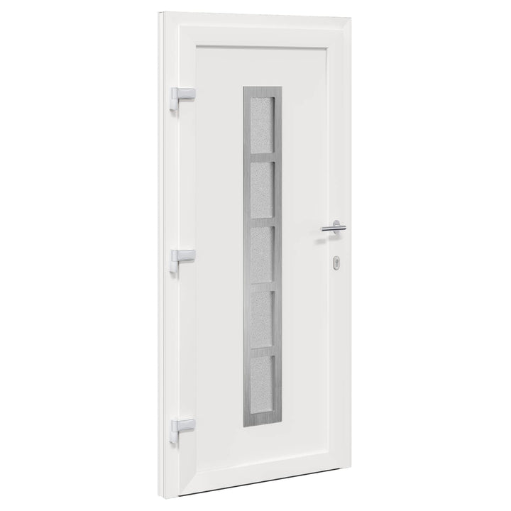 Hoveddør Hvid 98 x 200 cm PVC