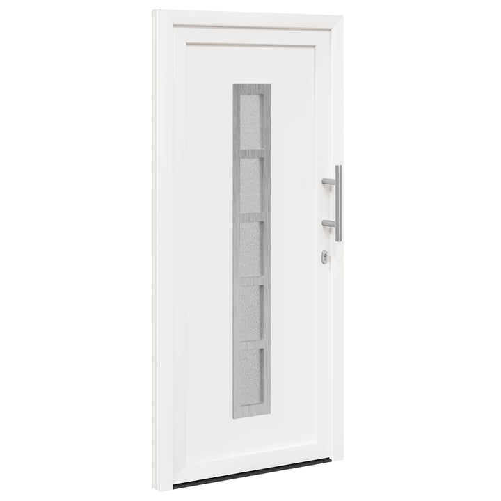 Hoveddør Hvid 98 x 200 cm PVC