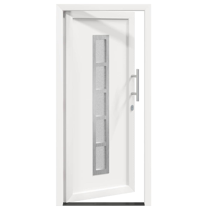 Hoveddør Hvid 98 x 200 cm PVC