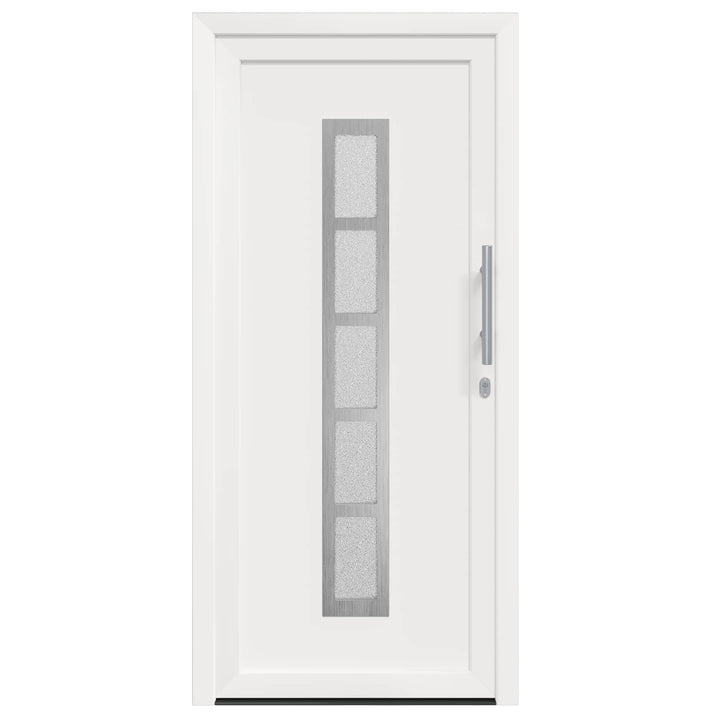 Hoveddør Hvid 98 x 200 cm PVC
