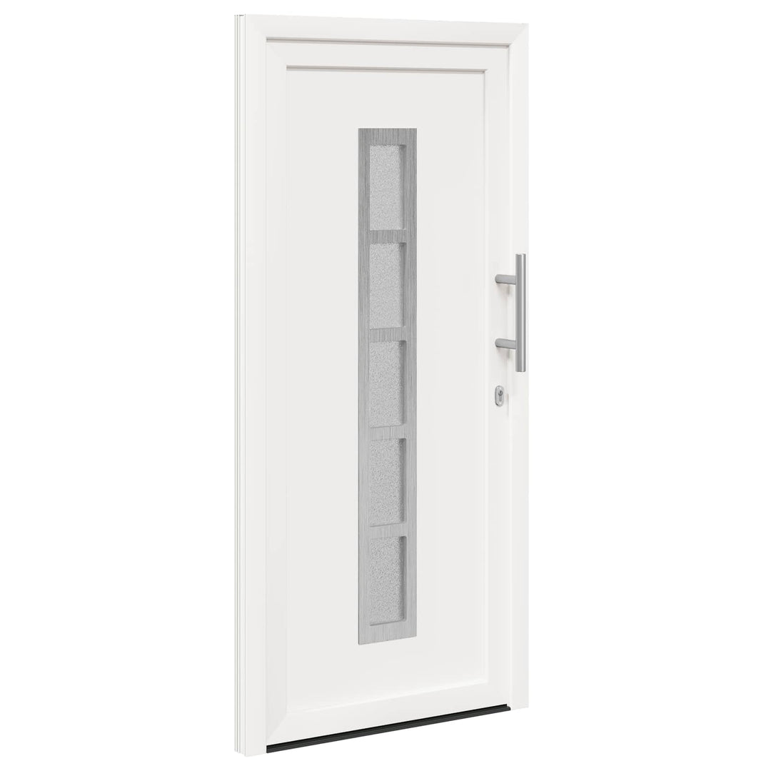 Hoveddør Hvid 98 x 208 cm PVC
