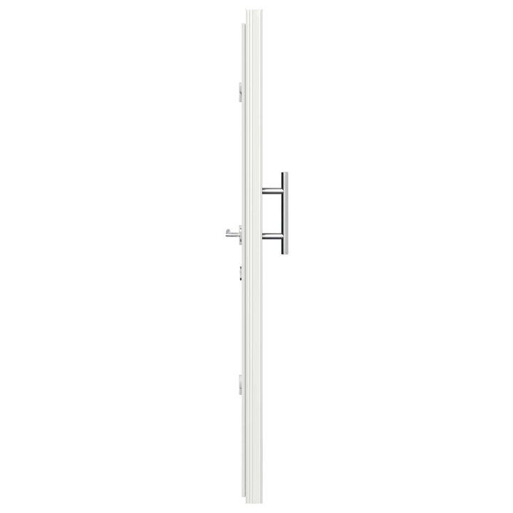 Hoveddør Antracit 108 x 208 cm PVC