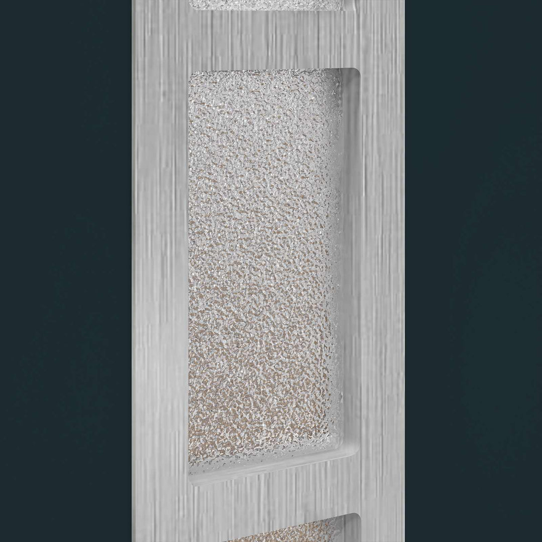 Hoveddør Antracit 108 x 208 cm PVC