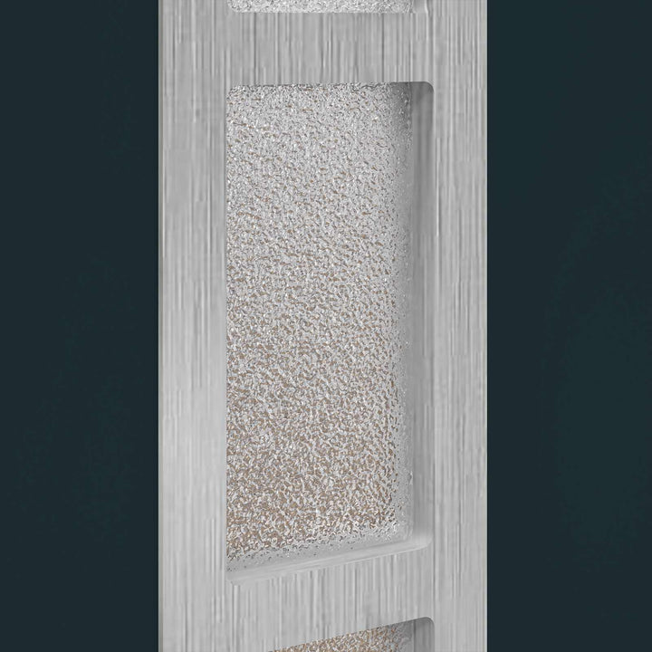 Hoveddør Antracit 108 x 208 cm PVC