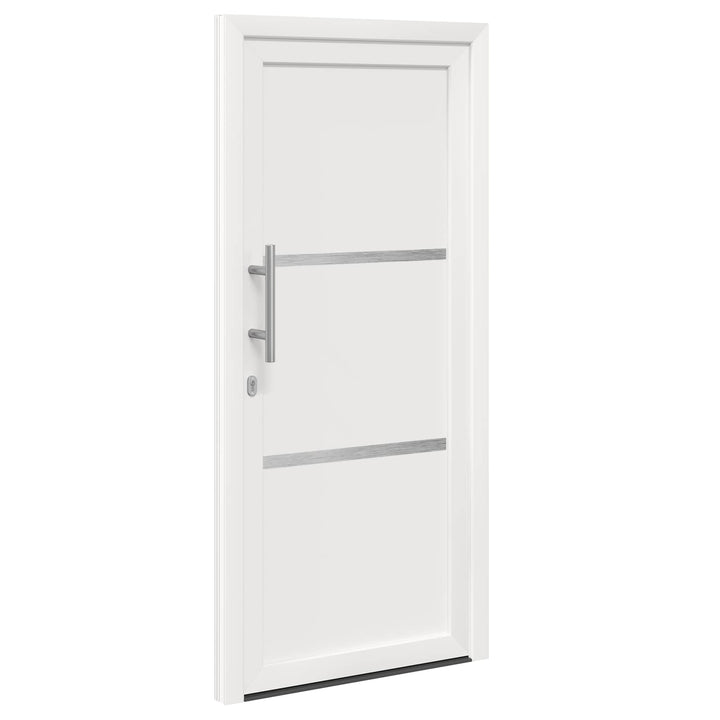 Hoveddør Hvid 98 x 200 cm PVC