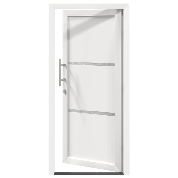 Hoveddør Hvid 98 x 200 cm PVC