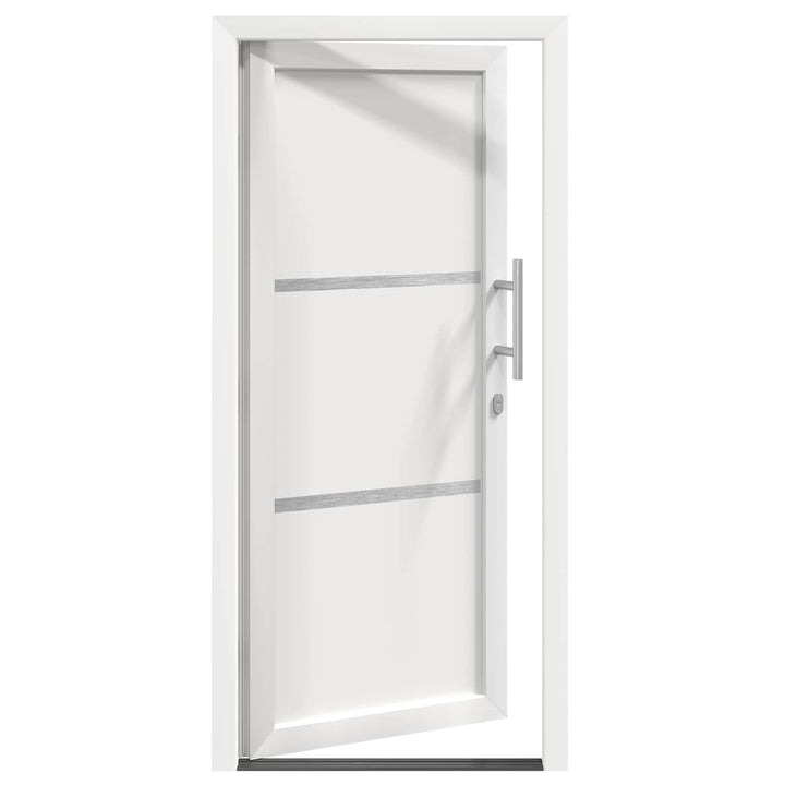 Hoveddør Hvid 108 x 208 cm PVC
