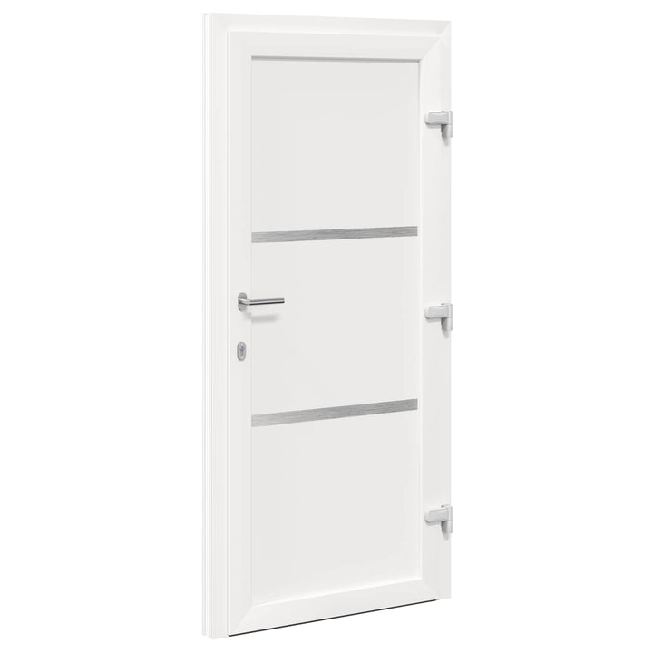 Hoveddør Hvid 108 x 208 cm PVC