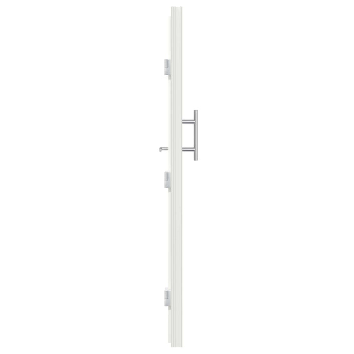 Hoveddør Hvid 108 x 208 cm PVC