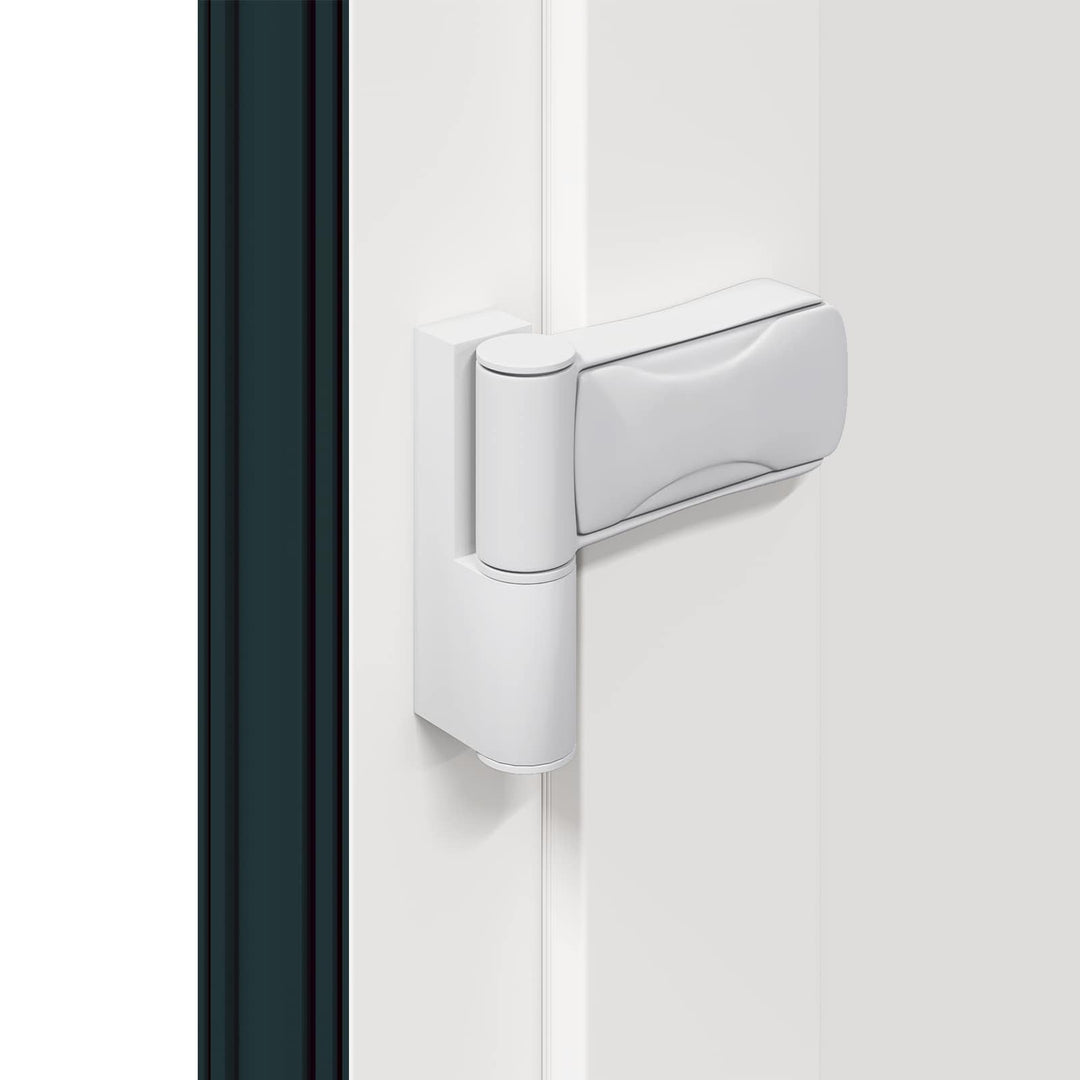 Hoveddør Antracit 98 x 200 cm PVC