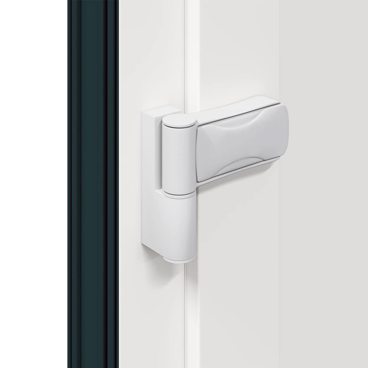 Hoveddør Antracit 98 x 200 cm PVC