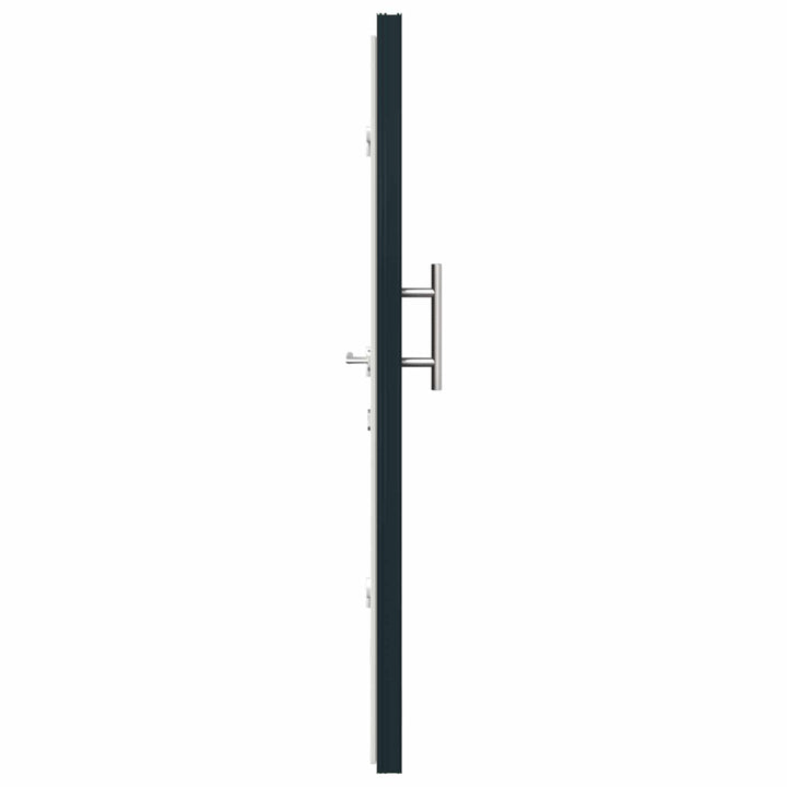Hoveddør Antracit 98 x 200 cm PVC