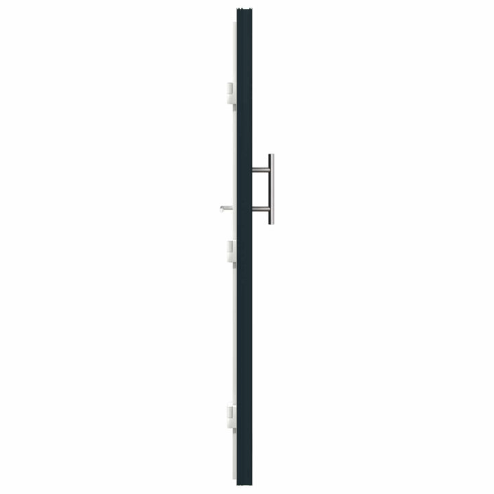 Hoveddør Antracit 108 x 208 cm PVC