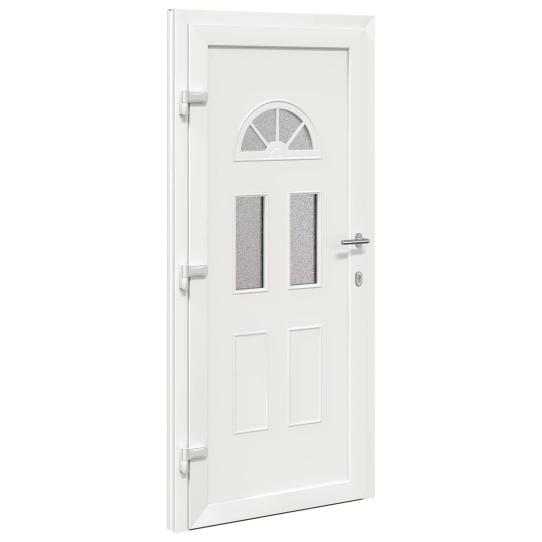 Hoveddør Antracit 110 x 210 cm PVC