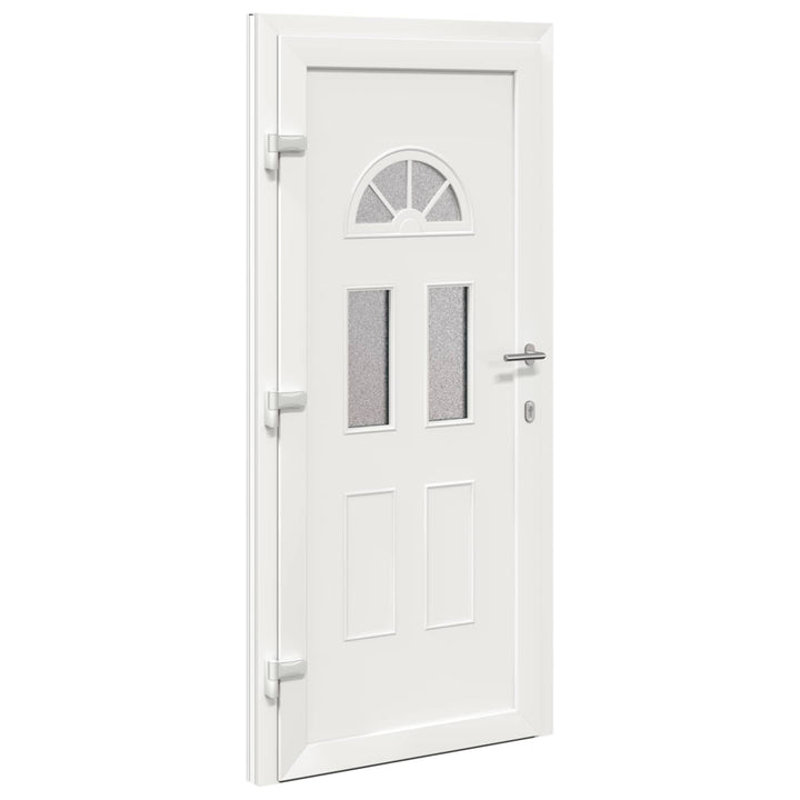 Hoveddør Antracit 110 x 210 cm PVC