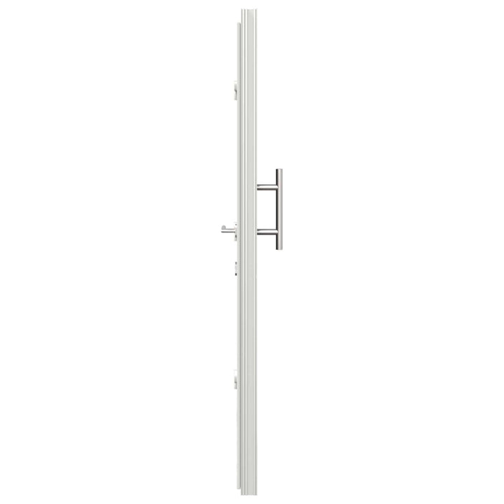 Hoveddør Antracit 110 x 210 cm PVC