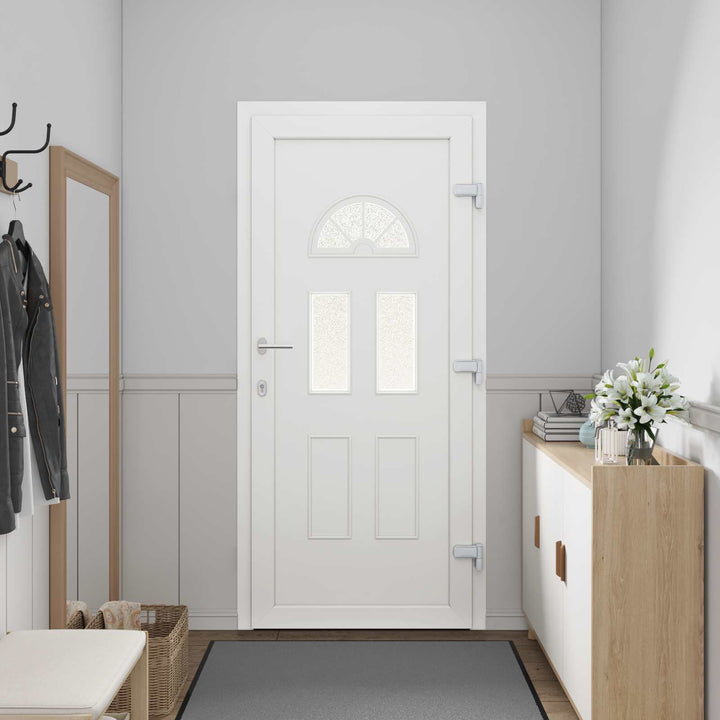 Hoveddør Antracit 110 x 210 cm PVC