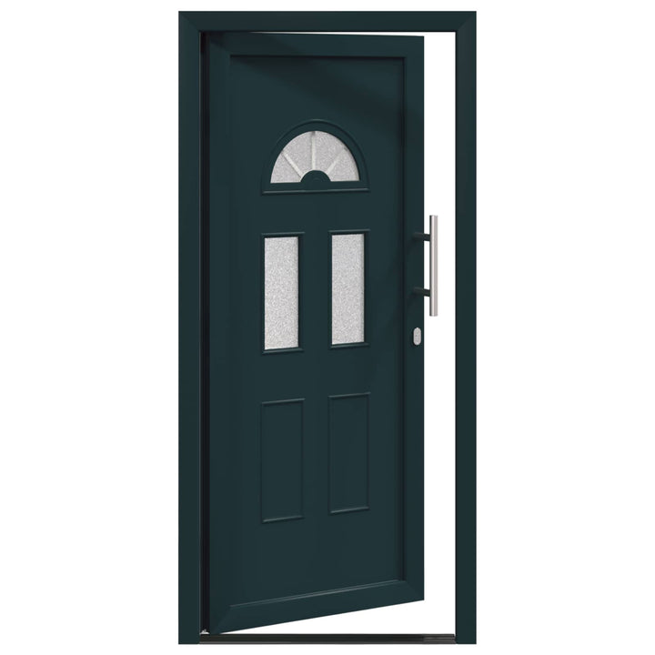 Hoveddør Antracit 110 x 210 cm PVC