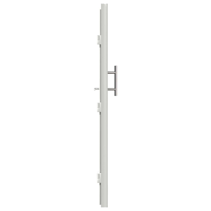 Hoveddør Antracit 110 x 210 cm PVC