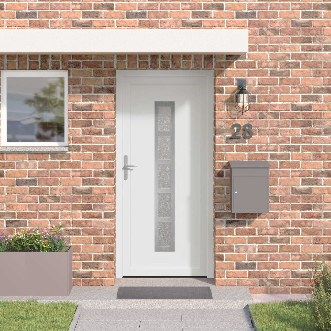Hoveddør Hvid 88 x 200 cm PVC