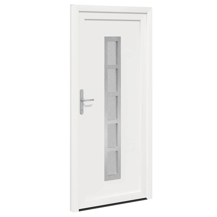 Hoveddør Hvid 98 x 208 cm PVC