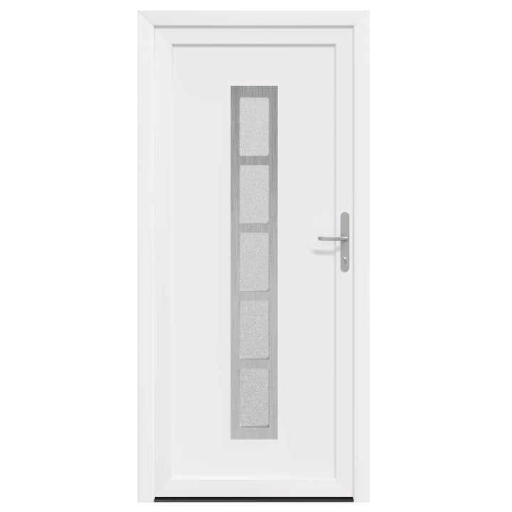 Hoveddør Hvid 88 x 200 cm PVC