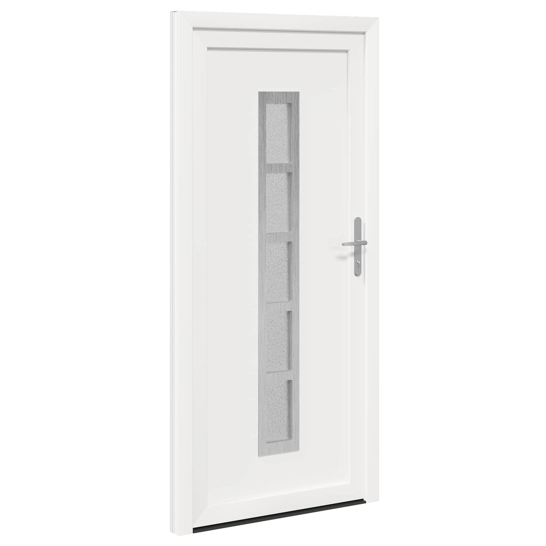 Hoveddør Hvid 98 x 200 cm PVC