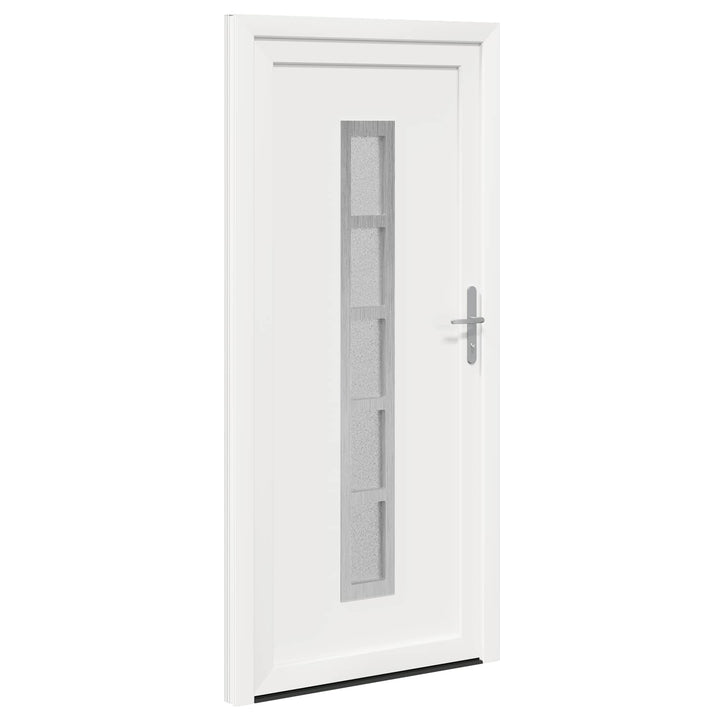Hoveddør Hvid 98 x 208 cm PVC