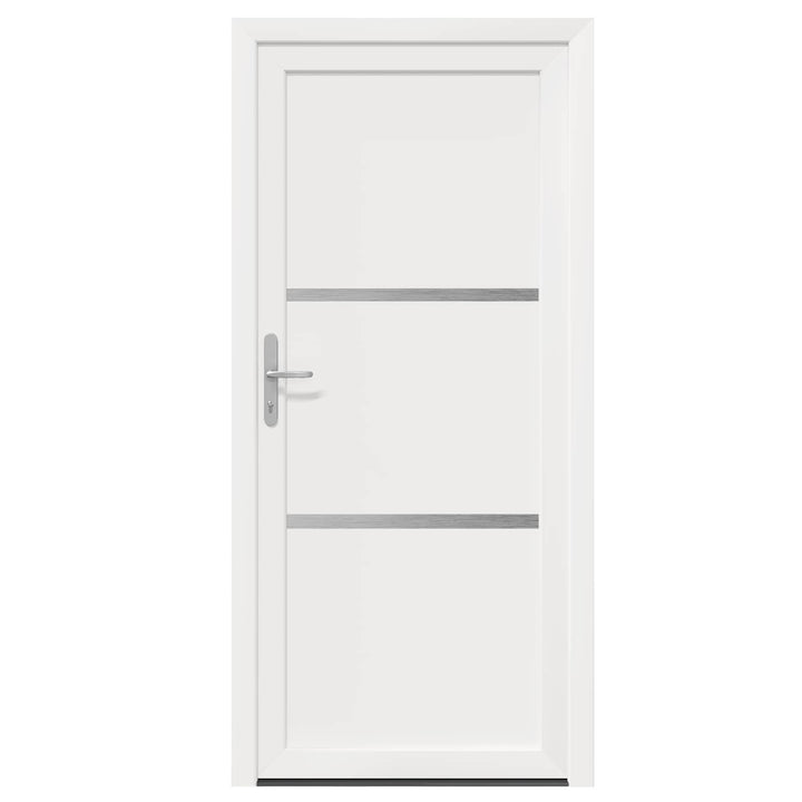 Hoveddør Hvid 98 x 200 cm PVC